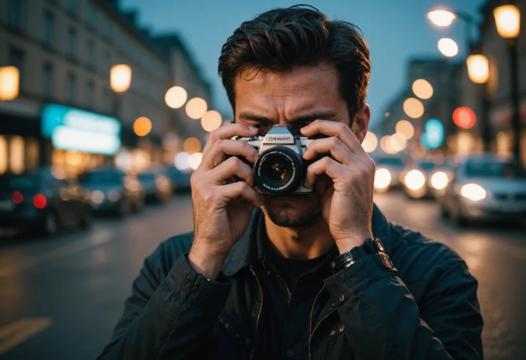 Человек с лицом в ладонях